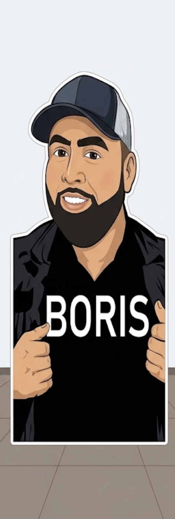 Boris Printing Co. mascot